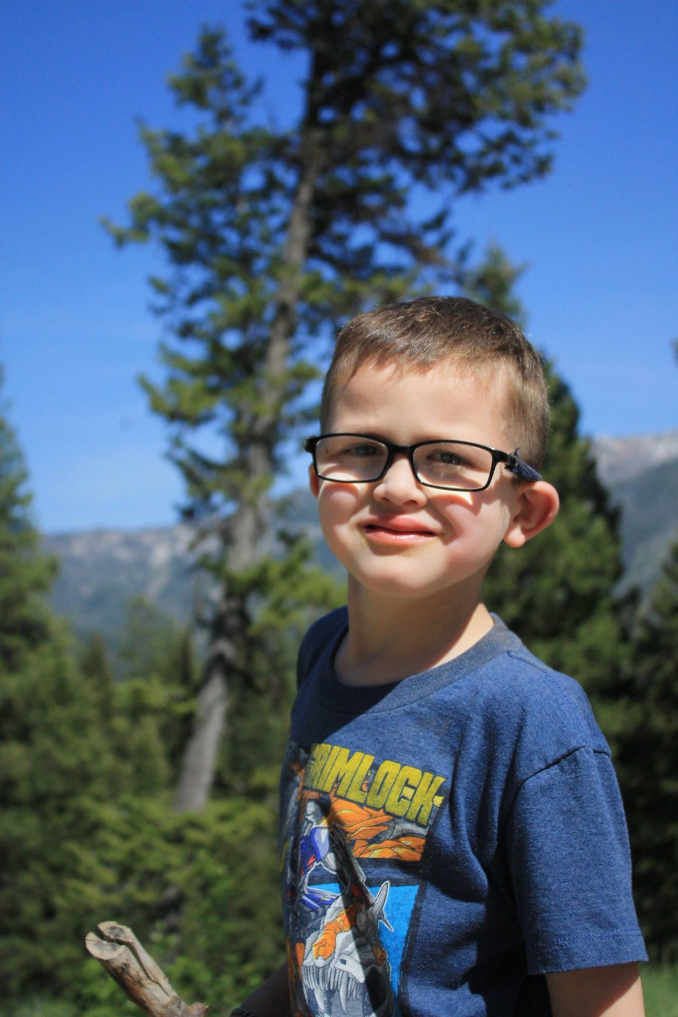 Cayden smile hike
